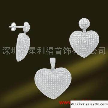 供應a-shiny925純銀鋯石薇鑲首飾青蘋果樂園工廠,批發,進口,代購