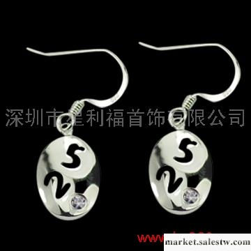 供應a-shiny925純銀耳環鋯石72工廠,批發,進口,代購