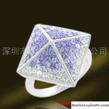 供應a-shiny925純銀水鉆戒指23工廠,批發,進口,代購