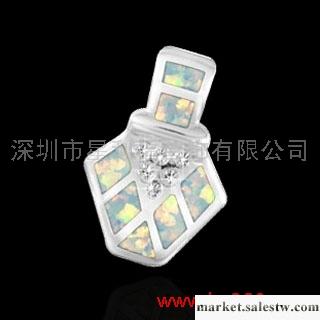 供應a-shiny925純銀澳寶吊墜水月洞天純銀歐泊項鏈吊墜工廠,批發,進口,代購