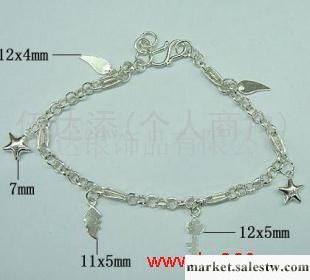 供應S039,925純銀手鏈，金銀首飾，銀飾加工工廠,批發,進口,代購