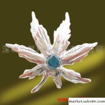 供應a-shiny925純銀吊墜楓葉型工廠,批發,進口,代購