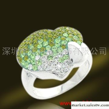 供應a-shiny925純銀水鉆戒指24工廠,批發,進口,代購