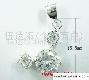 供應f2956純銀吊墜,純銀首飾加工,批發純銀飾品工廠,批發,進口,代購