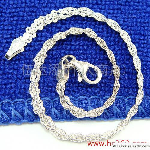 供應08074 純銀麻花手鏈，時尚925銀手鏈，銀飾品工廠,批發,進口,代購