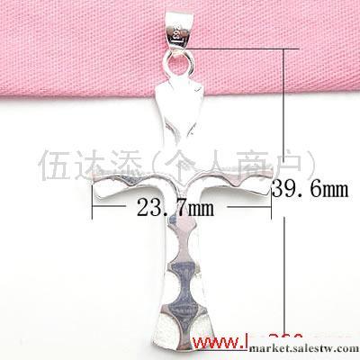 供應022020 925純銀十字架吊墜，素銀批發，銀飾工廠,批發,進口,代購