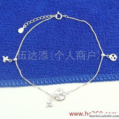 供應04182 925銀腳鏈，銀腳鏈，女人飾品工廠,批發,進口,代購