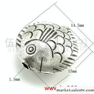 供應PH9020 925泰銀吉祥無尾魚，DIY手鏈配件工廠,批發,進口,代購