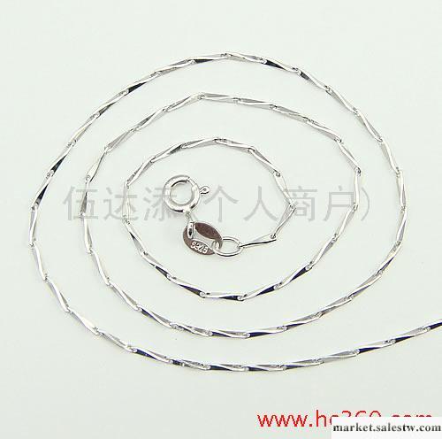 供應YD408 18寸08瓜子鍍白金，925純銀工廠,批發,進口,代購