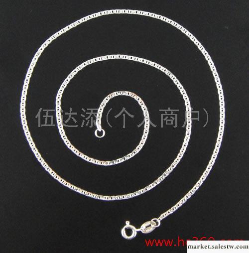 供應Y935 16寸日字鏈，925銀飾品，銀飾專柜工廠,批發,進口,代購