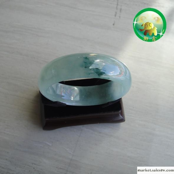 供應騰沖【御鑫】品牌 天然A貨翡翠 5.8cm飄花老坑種手鐲 飾品工廠,批發,進口,代購