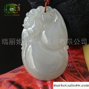 供應冰糯種精雕福祿壽吊墜n1240工廠,批發,進口,代購