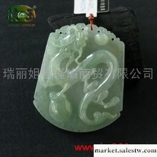 供應冰糯種精雕龍騰盛世吊墜n5276工廠,批發,進口,代購