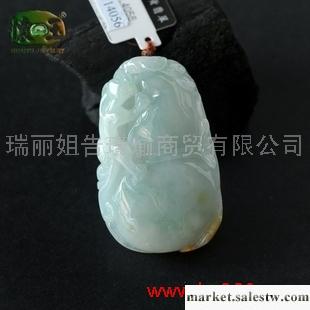 供應冰糯種紅翡精雕福祿壽吊墜n4056工廠,批發,進口,代購