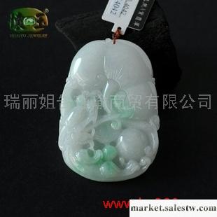 供應細糯種陽綠飄花精雕興隆如意n4042工廠,批發,進口,代購