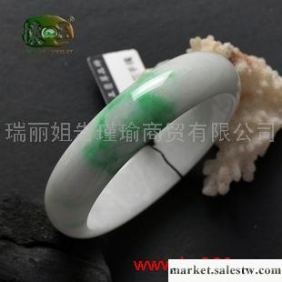 供應白底青花翡翠手鐲n1105（60.7）工廠,批發,進口,代購