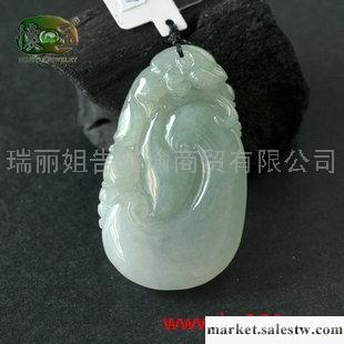供應冰糯種精雕如意吊墜n2637工廠,批發,進口,代購