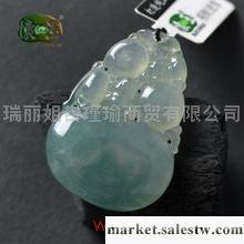 供應冰種蘭水精雕招財進寶吊墜n1098工廠,批發,進口,代購