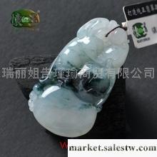 供應冰糯種飄花精雕招財進寶吊墜n4808工廠,批發,進口,代購