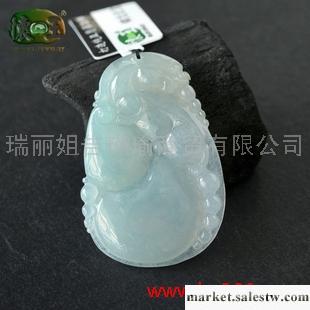 供應冰糯種豆綠螭龍送寶吊墜n1218工廠,批發,進口,代購