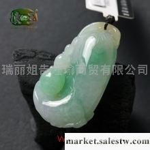 供應冰糯種豆綠飄花福瓜吊墜n3393工廠,批發,進口,代購