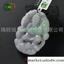 供應細糯種紫羅蘭豆翠精雕漁翁吊墜n0750工廠,批發,進口,代購