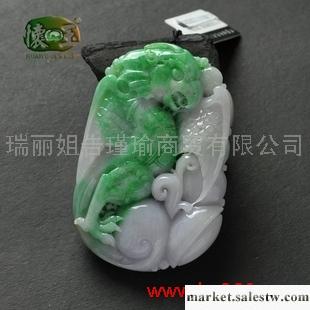 供應細糯種紫羅蘭帶翠精雕大展宏圖腰佩n2079工廠,批發,進口,代購