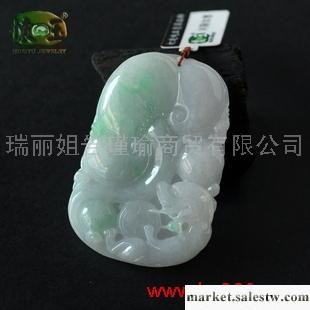 供應細糯種陽綠飄花精雕興隆如意n4038工廠,批發,進口,代購