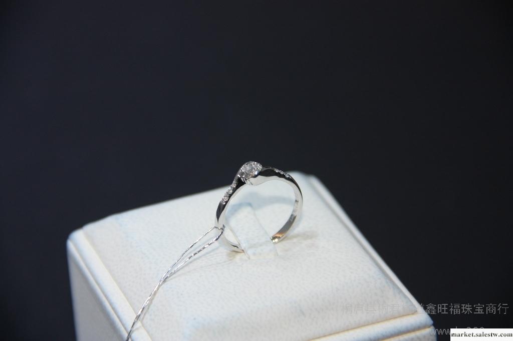 供應幸福久久 鉆石18K白金結婚訂婚戒指/鉆戒/婚戒/女戒 現貨黃金工廠,批發,進口,代購