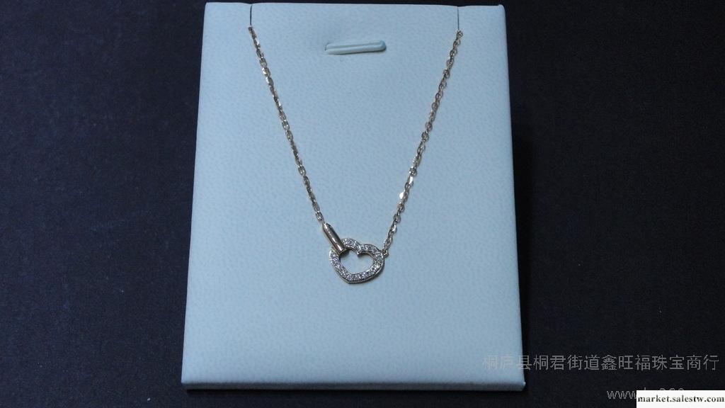 供應黃金項鏈 18K項鏈 女款 特價包郵 專柜正品 鑫旺福珠寶工廠,批發,進口,代購