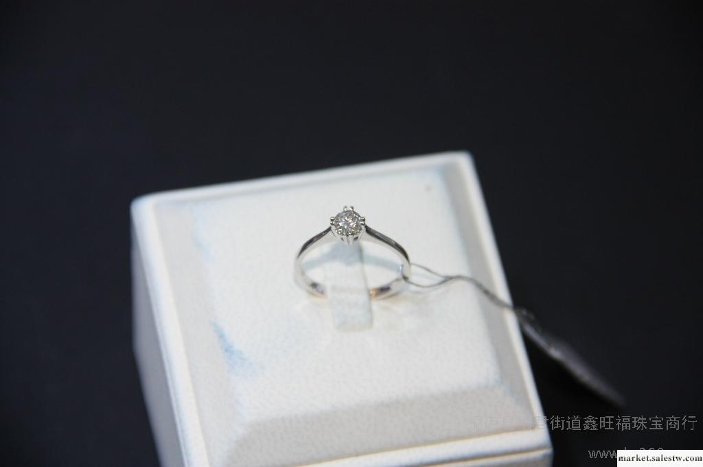 供應燦爛的愛情 18K白金鉆戒鉆石戒指女戒結婚戒指 專柜正品工廠,批發,進口,代購