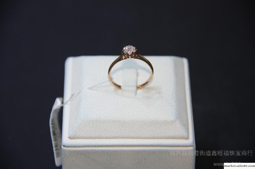 供應鑫旺福 專柜正品鉆石 18K金女式排鑲鉆石戒指 結婚鉆戒 正品工廠,批發,進口,代購