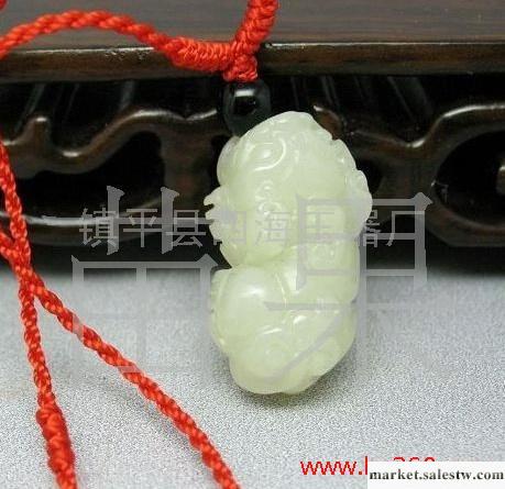 供應批發和田青白玉貔貅 和田青白玉貔躐工廠,批發,進口,代購