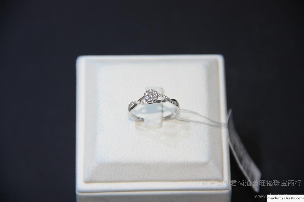 供應首飾飾品戒指求婚18K玫瑰金女戒結婚鉆戒 鑫旺福珠寶 黃金交易工廠,批發,進口,代購