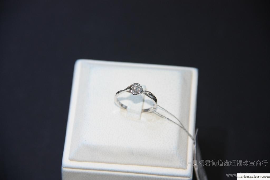 供應18K金鉆石戒指結婚女戒鉆戒戒托真愛永恒 正品 璀璨華彩工廠,批發,進口,代購