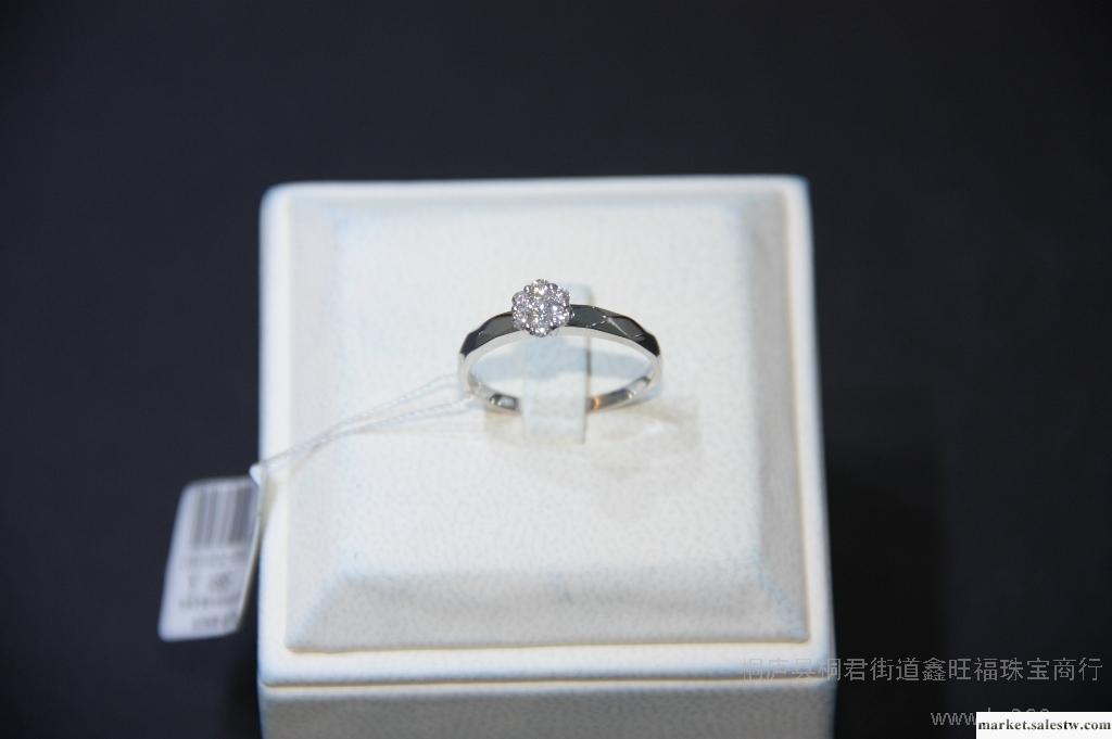 供應專柜正品 18K玫瑰金彩金 鉆石戒指女戒鉆戒婚戒 鑫旺福珠寶工廠,批發,進口,代購