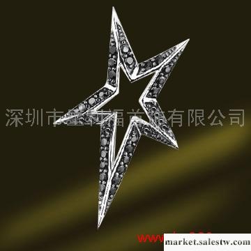 供應a-shinyrsa02925純銀鋯石薇鑲首飾c工廠,批發,進口,代購
