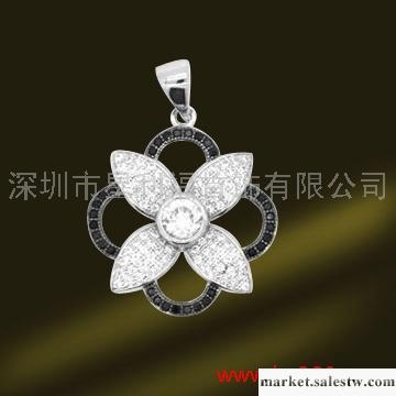 供應a-shinypsa15925純銀鋯石薇鑲首飾z工廠,批發,進口,代購