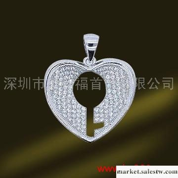 供應a-shinypsa16925純銀鋯石薇鑲首飾A工廠,批發,進口,代購