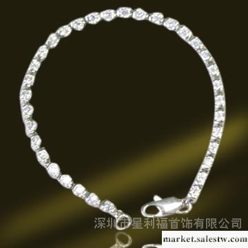 供應A-SHINY鋯石手鏈 BST3034-18CM工廠,批發,進口,代購