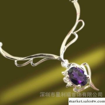供應星利福鋯石項鏈 NSA3017工廠,批發,進口,代購