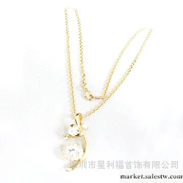 供應A-SHINY鋯石項鏈 NSK3016工廠,批發,進口,代購