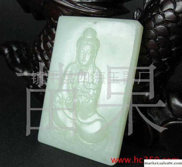 供應批發和田玉觀音牌 和田玉蘇州工藝趣工廠,批發,進口,代購
