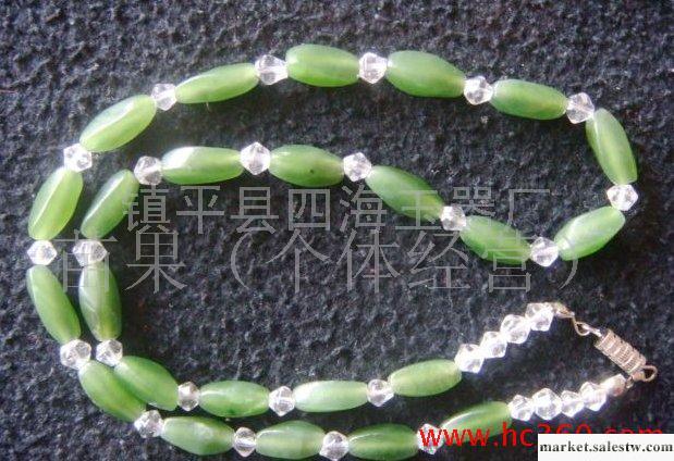 供應翡翠 和田玉 掛件俄羅斯碧玉項鏈工廠,批發,進口,代購
