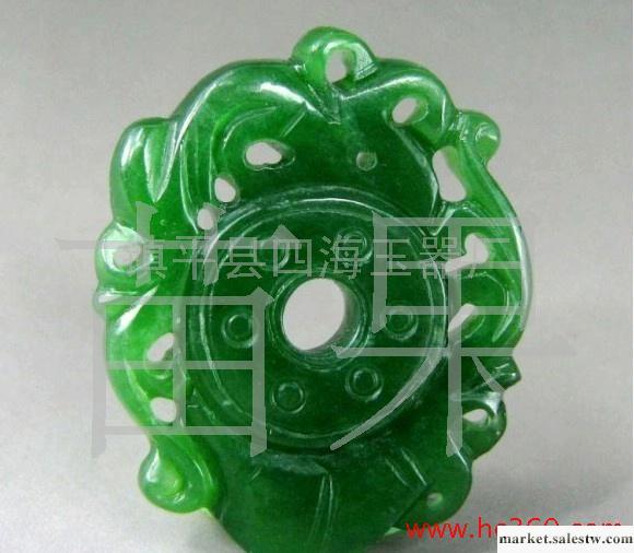 供應批發和田碧玉掛件 和田碧玉雙龍平苞工廠,批發,進口,代購