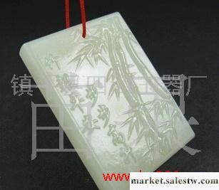 供應批發和田玉步步高升竹報平安牌工廠,批發,進口,代購
