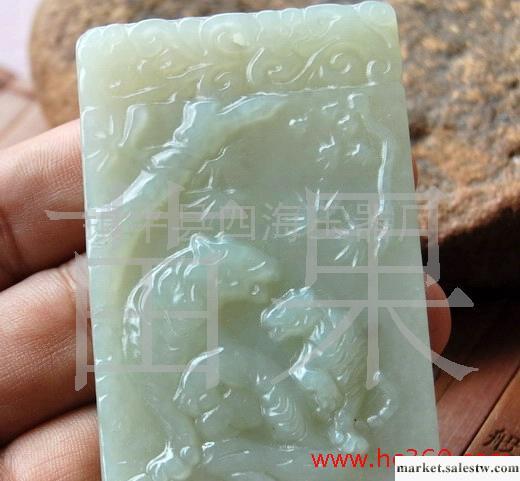 供應批發和田玉虎虎生威掛件 蘇州工藝氦工廠,批發,進口,代購