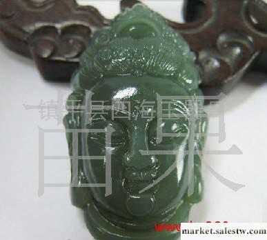 供應批發和田青玉佛頭吊墜 和田青玉觀蔭工廠,批發,進口,代購