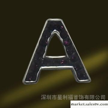 供應水鉆吊墜 PSL3291B 字母水鉆吊墜工廠,批發,進口,代購