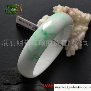 供應白底青花翡翠手鐲n1097（58.8）工廠,批發,進口,代購